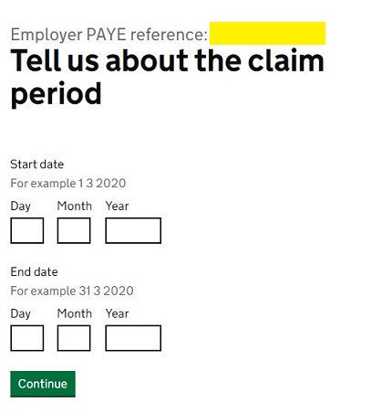 Job Retention Scheme Portal Step 10