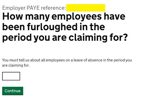 Job Retention Scheme Portal Step 11
