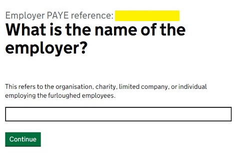 Job Retention Scheme Portal Step 8